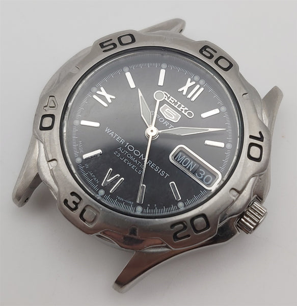 PROJECT TO FIX SEIKO SPORTS 7S36 00A0 ROUND AUTO DAY DATE MENS WATCH 10510