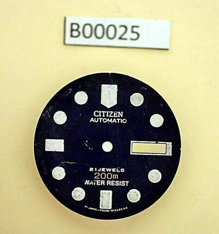 USED VINTAGE CITIZEN DIAL  FOR NY2300 DIVE WATCH NR#B00025
