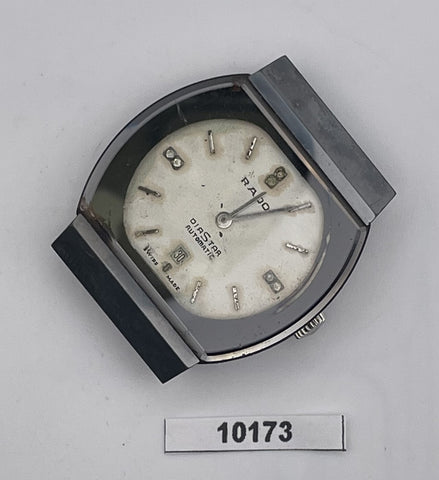 PROJECT TO FIX RADO DIASTAR SS CUSHION DATE EU SHIP MIDSIZE WATCH 10173