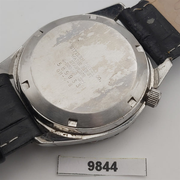 PROJECT FIX CITIZEN MIDSIZE DAY DATE AUTOMATIC DIVE WATCH 9844