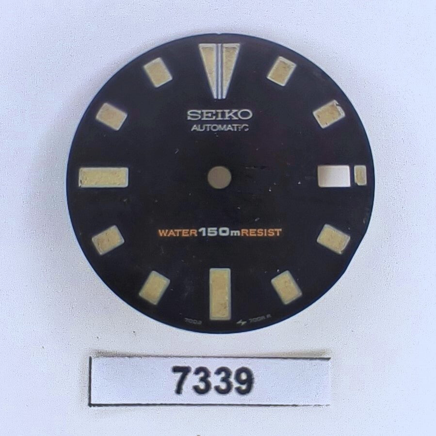 USED VINTAGE SEIKO DIAL FOR 7002 7000 DIVE WATCH BVT07339