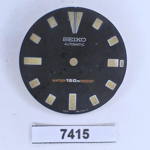 USED VINTAGE SEIKO DIAL FOR 7002 7000 DIVE WATCH BVT07415