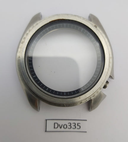 USED SEIKO 7002 7000 POLISHED MIDCASE, MINUTE TRACK ,GLASS KIT MENS WATCH DV0335