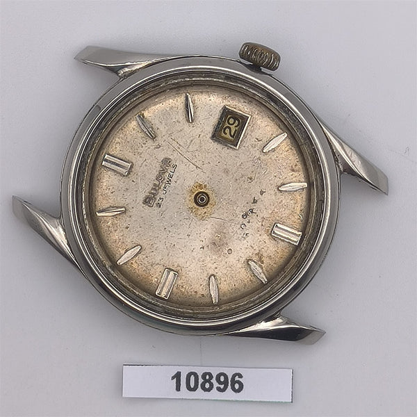PROJECT TO FIX BULOVA SS ROUND AUTOMATIC WIND MENS WATCH BVT10896