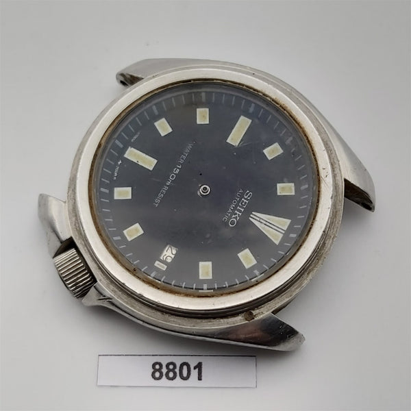 PROJECT TO FIX SEIKO 7002 7000 SS HEAD DAY DATE AUTO 553280 WATCH EU SHIP 