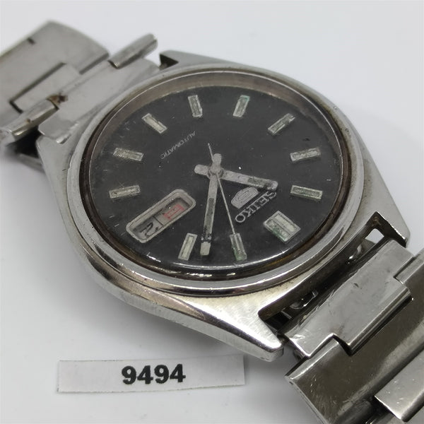 PROJECT TO FIX SEIKO 5 7009 3020 MENS SS AUTO DAY DATE WATCH BVT09494