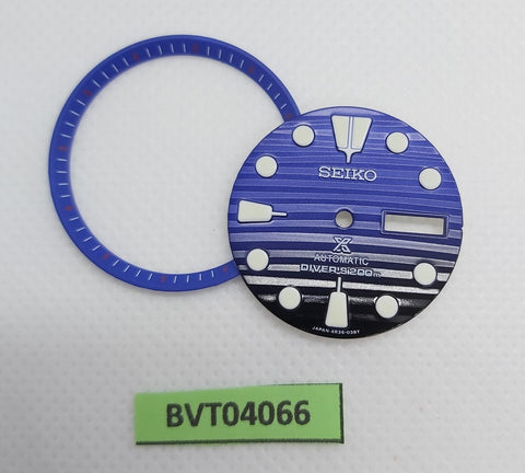 SEIKO SAVE THE OCEAN WAVE DIAL MINUTE TRACK 7S26 0020 SKX007 SUPERLUME BVT04066
