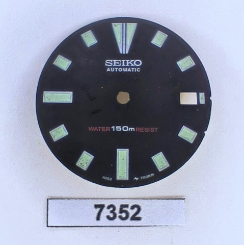 USED VINTAGE SEIKO DIAL FOR 7002 7000 DIVE WATCH BVT07352