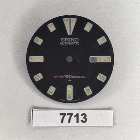USED VINTAGE SEIKO DIAL FOR 4205 MIDSIZE DIVE WATCH BVT07713