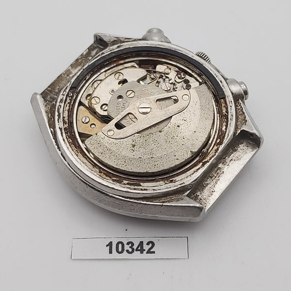 PROJECT TO FIX SEIKO 6139 AUTOMATIC DAY DATE EU SHIP SS MENS WATCH 10342