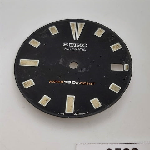 USED VINTAGE SEIKO DIAL FOR 7002 7000 DIVE WATCH BVT06580