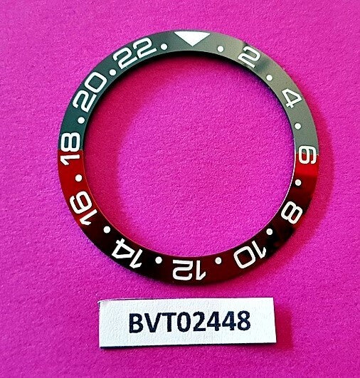 SEIKO COKE BLACK RED GMT CERAMIC BEZEL SLANT INSERT SEA URCHIN SNZF17 BVT02448