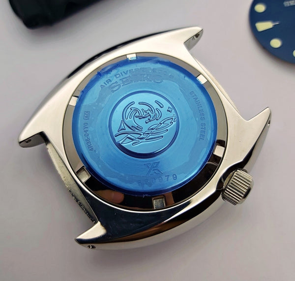 NEW AF SEIKO TURTLE SRP777 BLUE BLUE KIT CASE BEZEL GLASS CROWN STRAP DIAL HAND