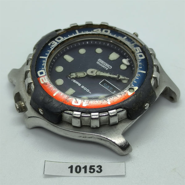PROJECT TO FIX SEIKO SCUBA 7N36 6A1A QUARTZ SS DATE MENS 220100 WATCH