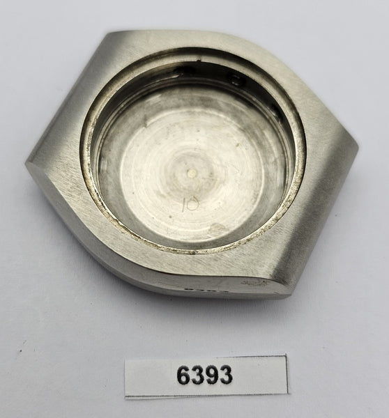 POLISHED VINTAGE SEIKO 6139 8020 CHRONOGRAPH WATCH CASE COVER 610409 B6393