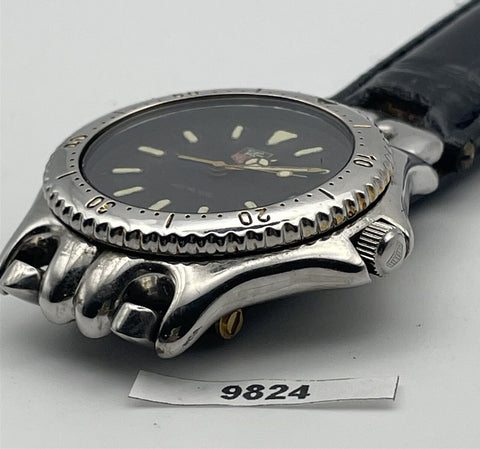 PROJECT TO FIX TAG HEUER Y LINK SERIES MIDSIZE QUARTZ DATE STEEL WATCH EU SHIP