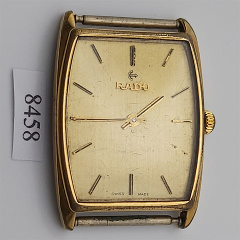 PROJECT FIX RADO TONNEAU GOLD MANUAL WIND 8458 EU SHIP MENS WATCH