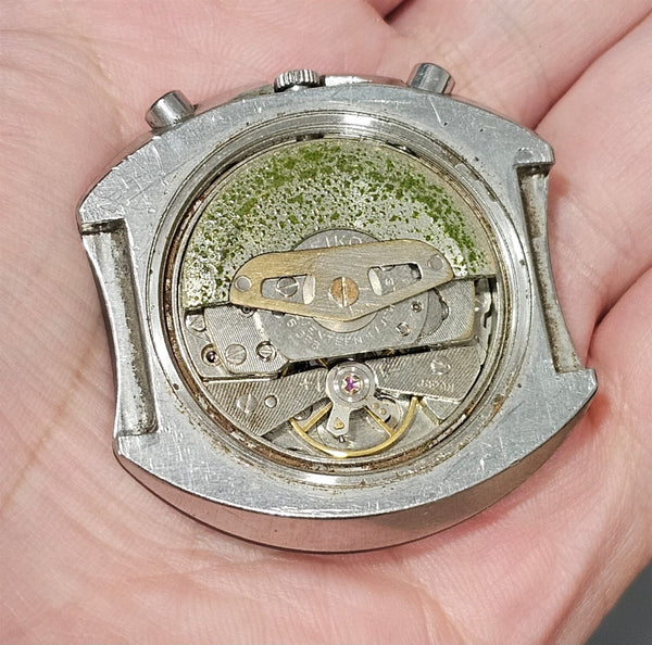 PROJECT TO FIX SEIKO 6139 8010 260157 DAY DATE EU SHIP MENS AUTO WATCH BVT010638