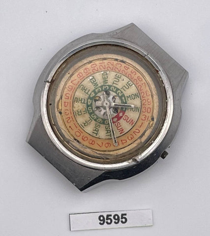 PROJECT TO FIX RADO AUTOMATIC HOODED DAY DATE EU SHIP MENS WATCH 9595