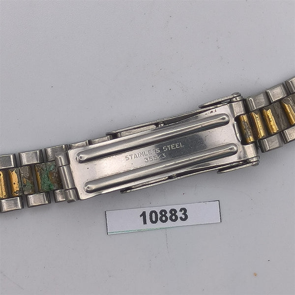VINTAGE TAG HEUER LADIES GOLD SS BAND BRACELET 10883
