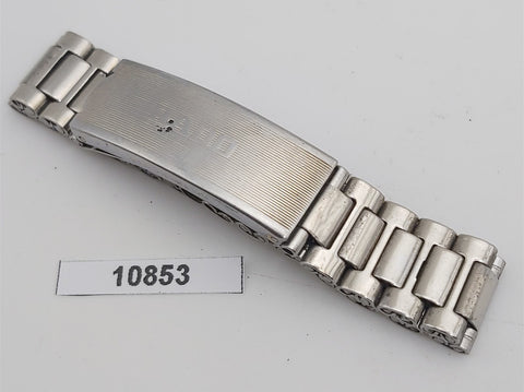 VINTAGE FOLDED USED RADO DIASTAR LADIES STAINLESS STEEL 12mm BAND BVT010853