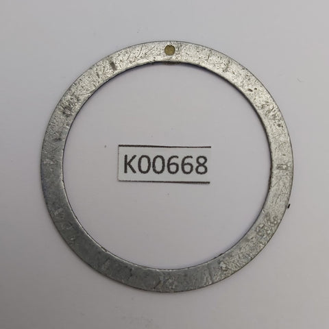 VINTAGE SEIKO GHOSTED BEZEL INSERT SKX007 6309 7040 7290 6306 DIVE WATCH K00668