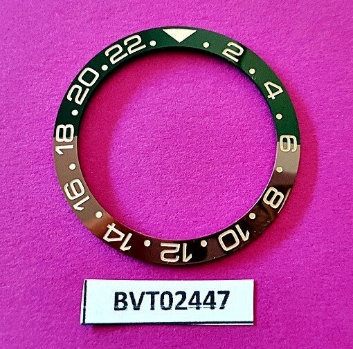 SEIKO ROOTBEER GMT CERAMIC BEZEL SLANT INSERT SEA URCHIN SNZF17 WATCH BVT02447