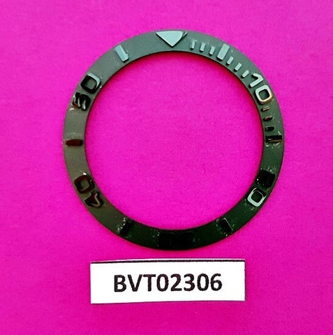 SEIKO BLACK YACHTMASTER CERAMIC BEZEL SLANT INSERT 7S26 0050 SKX023 WATCH BT2306