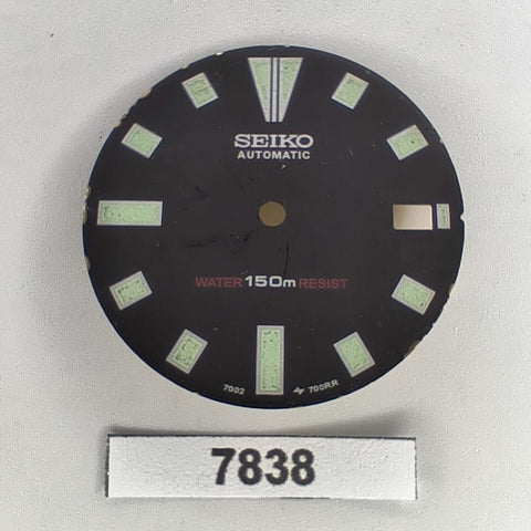 USED VINTAGE SEIKO DIAL FOR 7002 7000 DIVE WATCH BVT07838