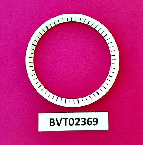 NEW AFTERMARKET SEIKO 7002 7000 MENS WHITE MINUTE TRACK SEIKO WATCH BVT02369