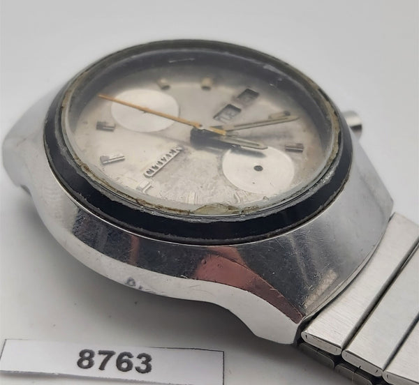 PROJECT TO FIX CITIZEN DOUBLE REGISTER 67-9038 CHRONOGRAPH MENS WATCH BVT8763