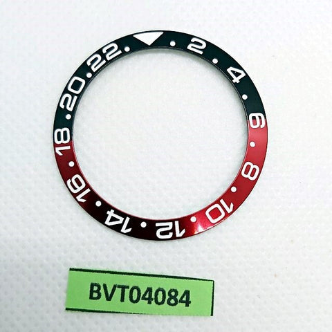 SEIKO COKE RED BLACK GMT CERAMIC BEZEL SLANT INSERT 7S26 0020 SKX007 WATCH B4084