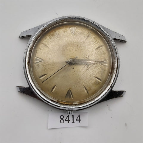 PROJECT TO FIX TUGARIS ARROW DIAL MANUAL WIND ROUND EU SHIP MIDSIZE 8414 WATCH