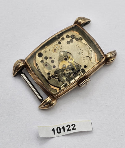 PROJECT TO FIX BULOVA ARABIC DIAL GOLD PLATE MIDSIZE MANUAL WIND WATCH 10122