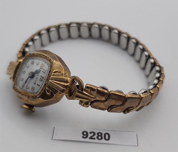 PROJECT TO FIX BULOVA LADIES ARABIC COCKTAIL PETITE MANUAL WATCH EU SHIP 9280