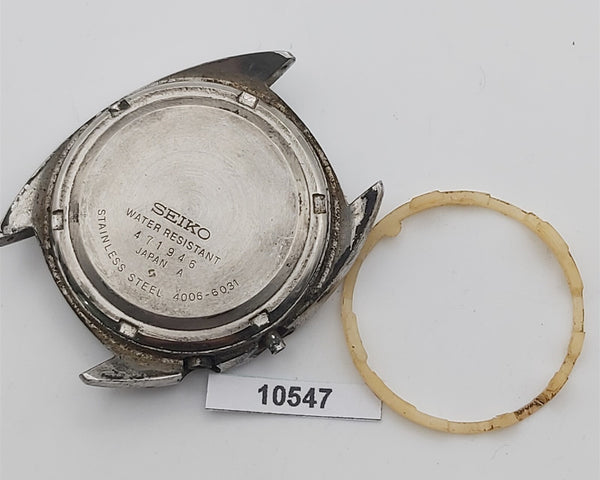 USED SEIKO BELLMATIC 4006 POLISHED KIT MIDCASE COVER STEEL MENS WATCH BVT010547