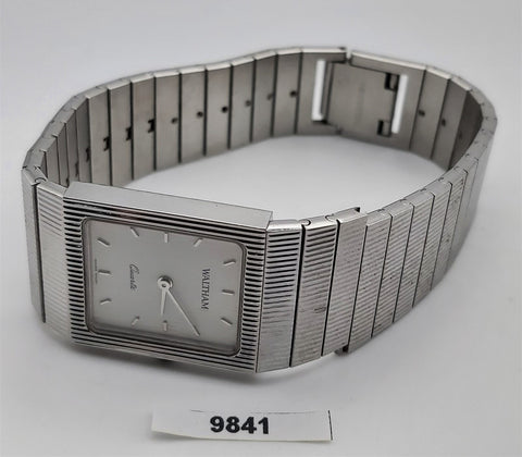PROJECT FIX WALTHAM TEXTURED CASE LADIES QUARTZ DRESS WATCH 9841