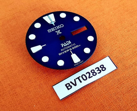 NEW SEIKO 6309 7040 7290 PADI DARK BLUE DAY DATE DIAL WATCH BT2838