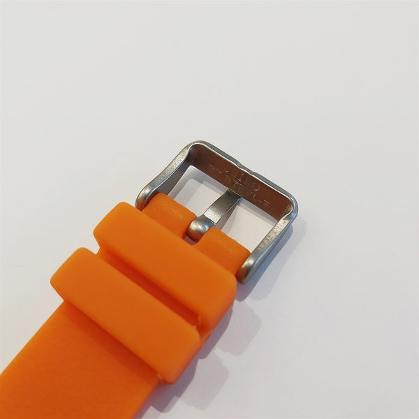 SEIKO RUBBER STRAP ORANGE PADI WAVE Z20 BAND 20mm 4205 7S26 0030 0050 ORANGE