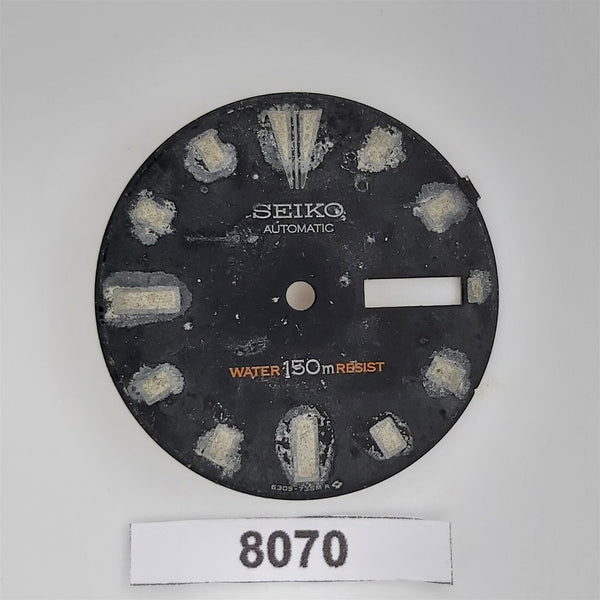 USED VINTAGE SEIKO DIAL FOR 6309 7290 DIVE WATCH BVT08070