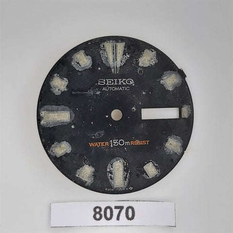USED VINTAGE SEIKO DIAL FOR 6309 7290 DIVE WATCH BVT08070