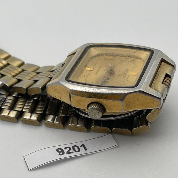 PROJECT TO FIX SEIKO 4206 5560 LADIES GOLD AUTOMATIC DAY DATE WATCH 9201