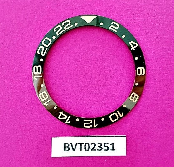 SEIKO ROOTBEER GMT CERAMIC BEZEL SLANT INSERT 6309 7002 SKX007 WATCH BVT02351