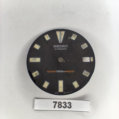 USED VINTAGE SEIKO DIAL FOR 7002 7000 DIVE WATCH BVT07833