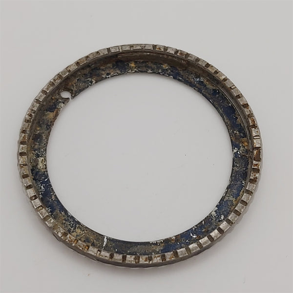 USED SEIKO MENS BEZEL WITH INSERT FOR 7002 7000 & 6309 7290 WATCH BVT07601