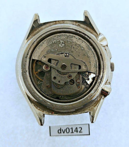 PROJECT TO FIX SEIKO PANDA 6138 8020 MENS SS AUTO DAY DATE 570622 EU SHIP WATCH