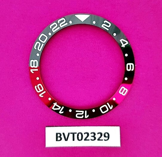 SEIKO COKE BLACK RED CERAMIC BEZEL SLANT INSERT 7S26 0030 SKX013 WATCH BVT02329