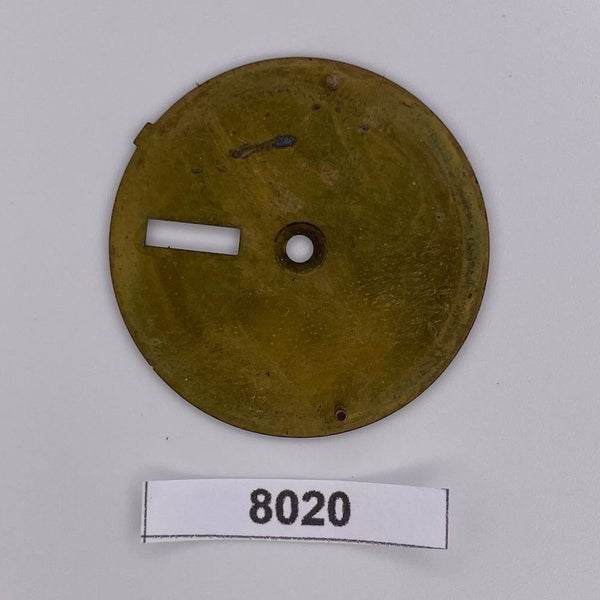 USED VINTAGE SEIKO DIAL NON BEVELED WINDOW 6309 7040 DIVE WATCH BVT08020