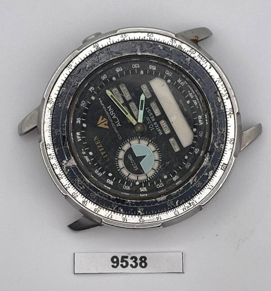 PROJECT TO FIX CITIZEN MENS 8945-087836 WINGMAN DIGI ANALOG EU SHIP WATCH 9538