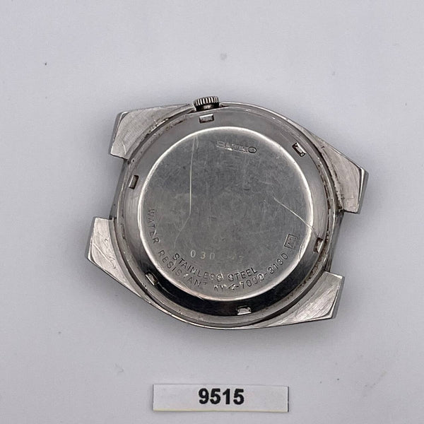 PROJECT TO FIX SEIKO 5 SPORTS 7009 3130 MENS SS AUTO DAY DATE WATCH 9515
